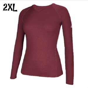 Adidas Climalite Womens Long Sleeve Tee